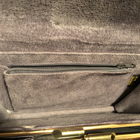 Eel Skin clutch - Picture 5 of 9